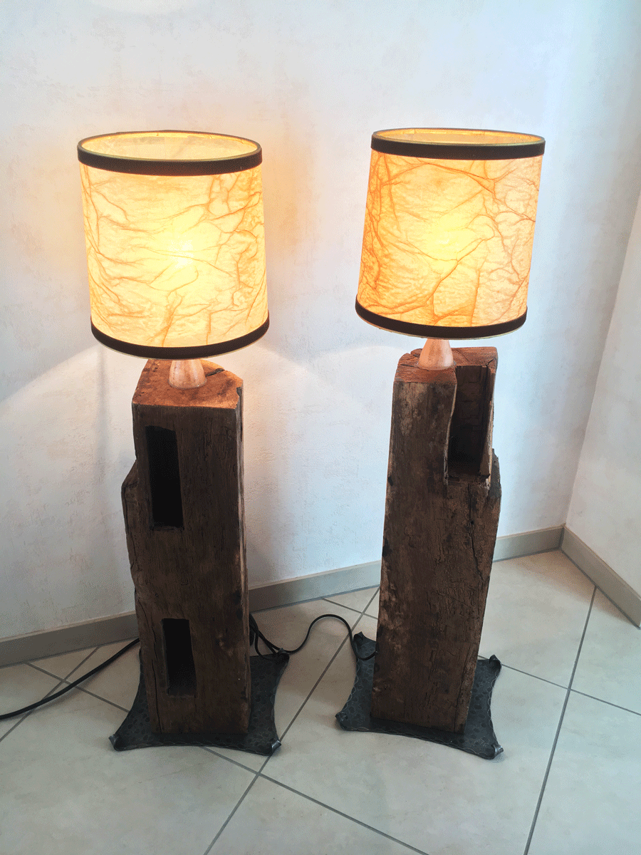 Kunsthandwerkliche Lampen aus dem Atlier Grillo