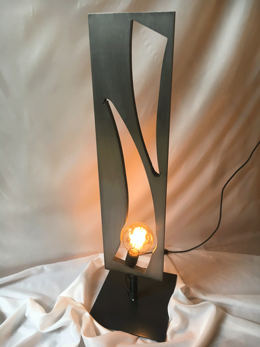 Kunstobjekt Lampe. Unikat aus dem Atelier Grillo